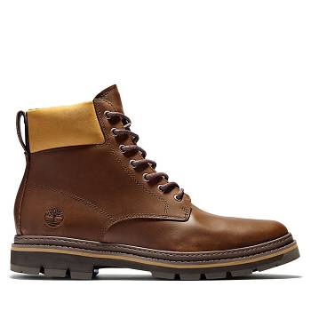 Timberland Férfi Port Union Plain-Toe Vízálló Bakancs Barna